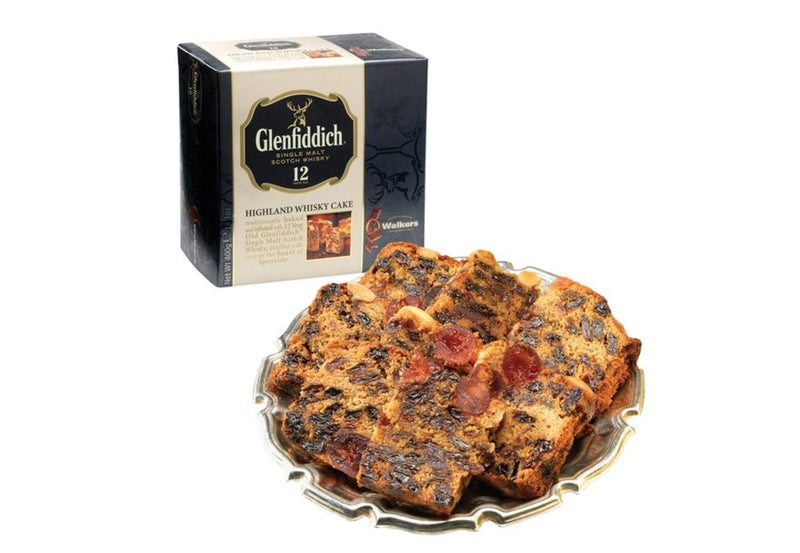 Walker's Walker’s Highland Whiskey Cake - 14.1 oz Fruit Cake Infused with Glenfiddich Single-Malt Scotch Whisky - Luxury Holiday Treat and Dessert from Scotland - Image 5